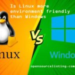 Is Linux more environment friendly than Windows