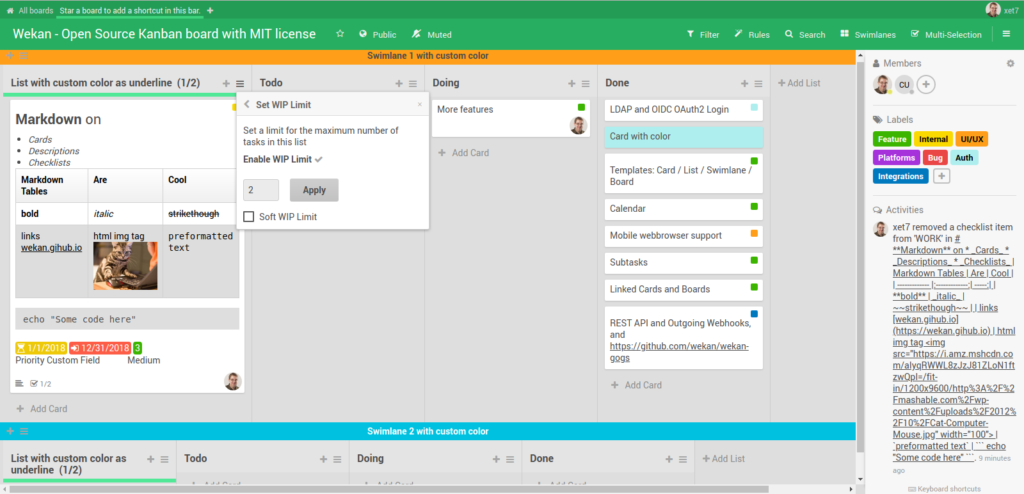 Open Source Project Management Tools