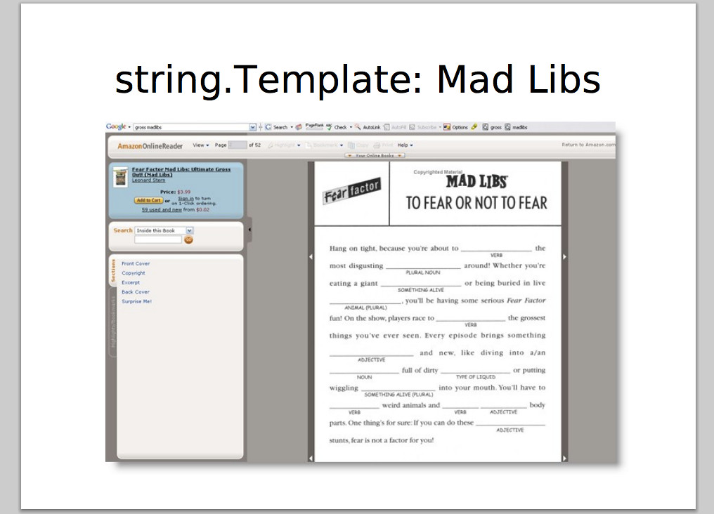 Mad Libs Generator