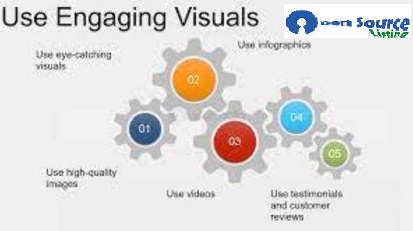 Use engaging visuals